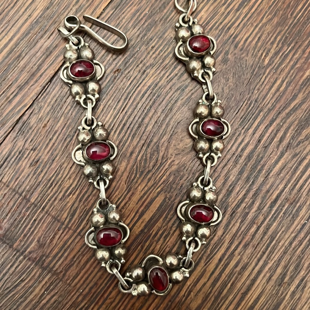 Vintage sterling bracelet…beautiful and boho.